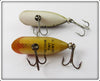 Heddon Tiny Lucky 13 Pair: Perch & Natural Leopard Frog
