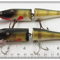 Creek Chub Perch Jointed Pikie Pair