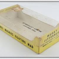 Arbogast Frog Wooden Musky Jitterbug In 700R Box