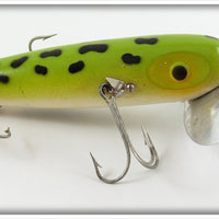 Arbogast Frog Wooden Musky Jitterbug In 700R Box