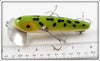 Arbogast Frog Wooden Musky Jitterbug In 700R Box
