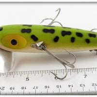 Arbogast Frog Wooden Musky Jitterbug In 700R Box