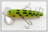 Arbogast Frog Wooden Musky Jitterbug In 700R Box