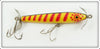 Vintage Eger Yellow Red Stripes Dillinger Lure