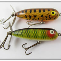 Heddon Baby Torpedo Pair: Baby Bass & Perch