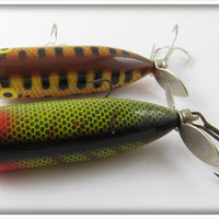 Heddon Baby Torpedo Pair: Baby Bass & Perch