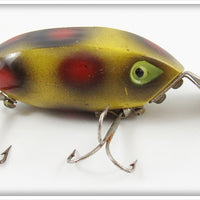 Orchard Industries Yellow With Black & Red Spots Bottom Scratcher Lure