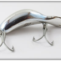 Heddon Chrome W/ Blue Scales Magnum Tadpolly