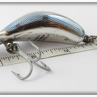 Heddon Chrome W/ Blue Scales Magnum Tadpolly