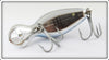 Heddon Chrome W/ Blue Scales Magnum Tadpolly