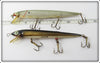 Heddon Cobra Pair: Gold Finish & Shad