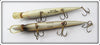 Heddon Cobra Pair: Gold Finish & Shad