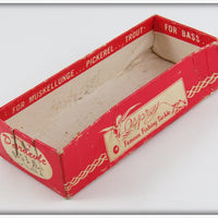 Lou J Eppinger Red & White Cop-E-Cat In Box