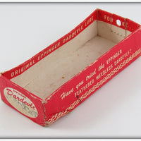 Lou J Eppinger Red & White Cop-E-Cat In Box