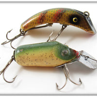 Vintage South Bend Dive Oreno & Midget Teas Oreno Lure Pair