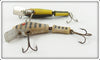 L&S Bait Co Frog Spot & White Black Stripes Pair