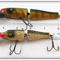 Paw Paw Perch & Silver Flitter Jointed Pikie Pair