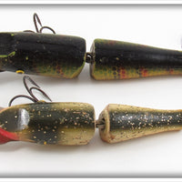 Paw Paw Perch & Silver Flitter Jointed Pikie Pair