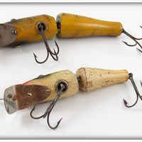 Paw Paw Perch & Silver Flitter Jointed Pikie Pair