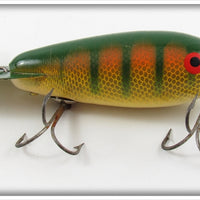 Vintage Bomber Bait Co Yellow Perch Model 500 Lure
