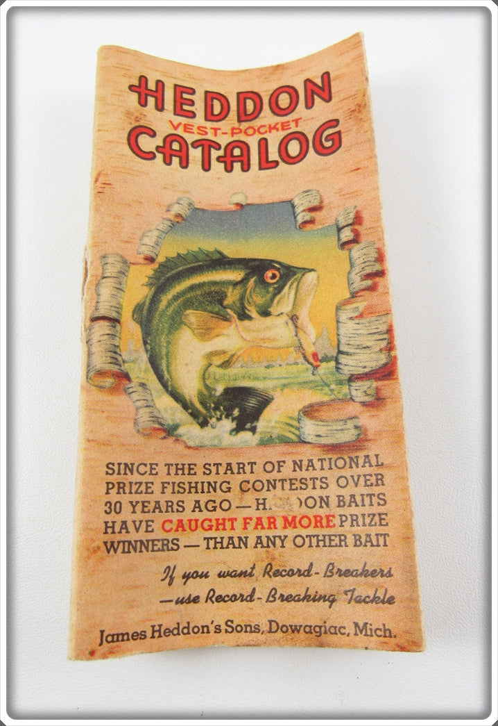 Vintage Heddon Vest Pocket Catalog
