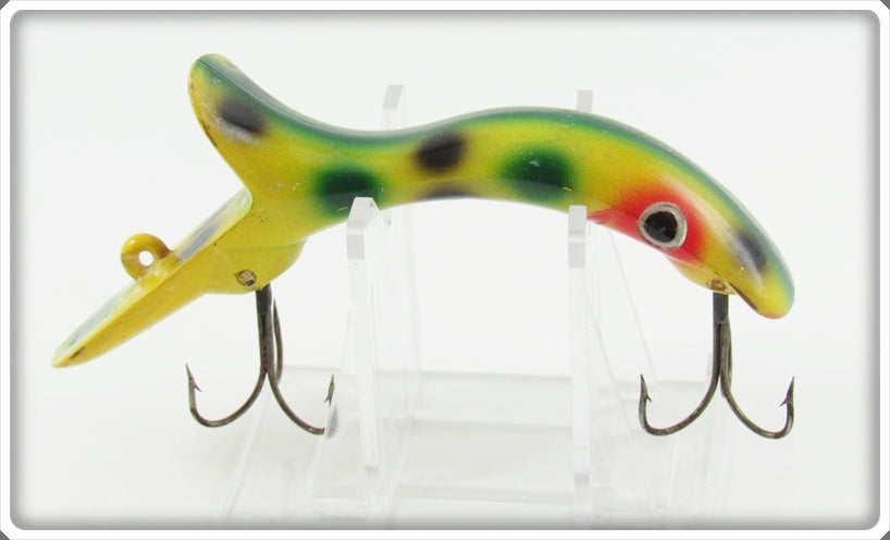 Vintage Shurebite Frog Spot She Devil Lure