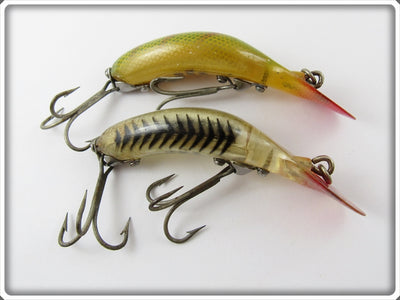 Heddon Tadpolly Spook Pair: Silver Shore & Perch