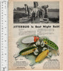 1945 Fred Arbogast Jitterbug Best Night Bait Ad