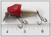 Heddon Red Head White Midget Digit