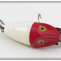 Heddon Red Head White Midget Digit
