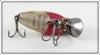 Heddon Red Head White Midget Digit