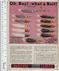 1935 Weezel Feathered Minnows Ad