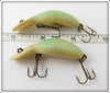 Heddon Phosphorescent DG Glo Green Alewife Clatter Tad Pair