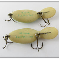 Heddon Phosphorescent DG Glo Green Alewife Clatter Tad Pair