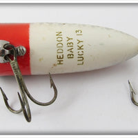 Heddon Red Head Shiner Baby Lucky 13