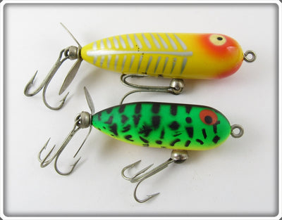 Heddon Pair: Yellow Shore Baby Torpedo & GRA Tiny Torpedo