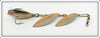 Pflueger Half Copper/Half Nickel Bearcat Double Spinner Lure