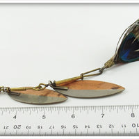 Pflueger Half Copper/Half Nickel Bearcat Double Spinner