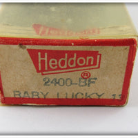 Heddon Bullfrog Baby Lucky 13 In Correct Box 2400 BF