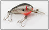 Vintage Bagley Black On Silver Foil Honey B Lure 