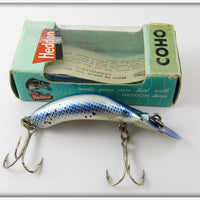 Heddon Coho Blue Chrome 9000 NPB Tadpolly In Correct Box