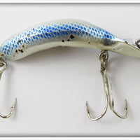 Heddon Coho Blue Chrome 9000 NPB Tadpolly In Correct Box