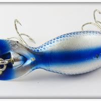 Heddon Coho Blue Chrome 9000 NPB Tadpolly In Correct Box