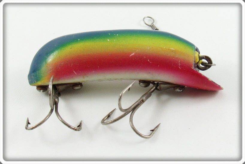 Vintage Pachner & Kohler Rainbow Bright Eyes Lure