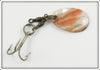 Vintage Mother Of Pearl Tiny Spinner Lure 