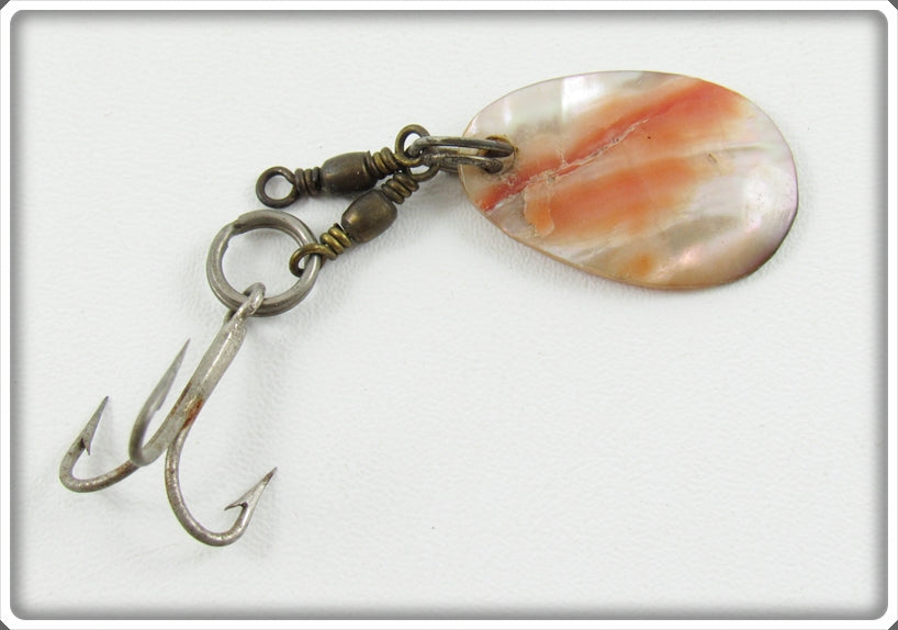 Vintage Mother Of Pearl Tiny Spinner Lure 