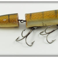 Vintage Heddon Pike Scale Jointed Vamp Lure