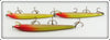 Rapala Finland Gold/Red Minnow Lot Of Three