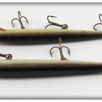 Rapala Silver/Black Floating Minnow Pair