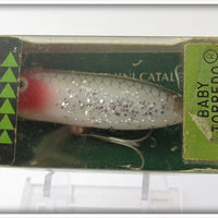 Heddon Red Head Flitter Baby Torpedo In Correct Box 0361 RHF
